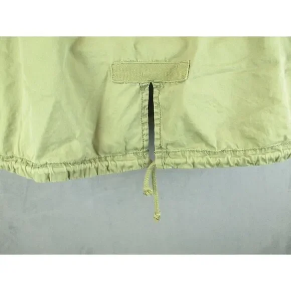 Sun Shadow Jacket Womens Medium Army Green Embroidered Bird Floral Boho L - Picture 5 of 10